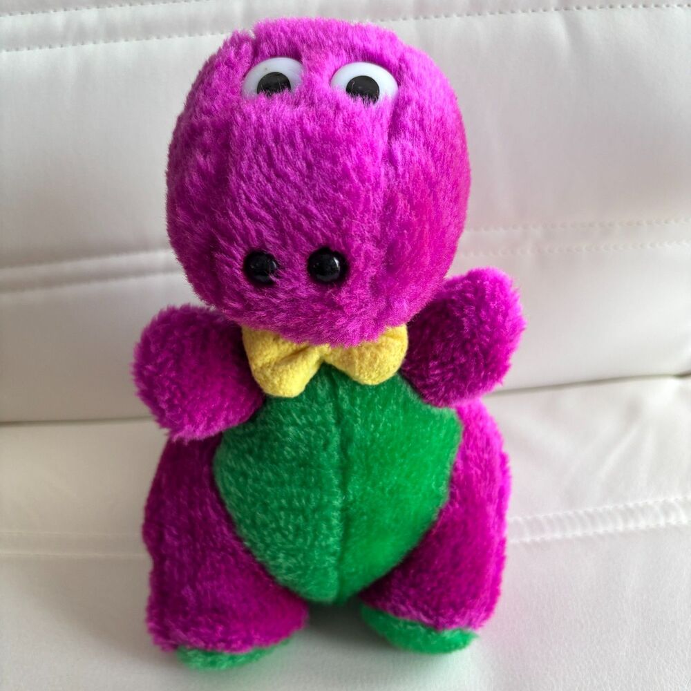 Barney & Friends The Purple Dinosaur Pre School Toddler 9" Plush Dinosaur Toy P2